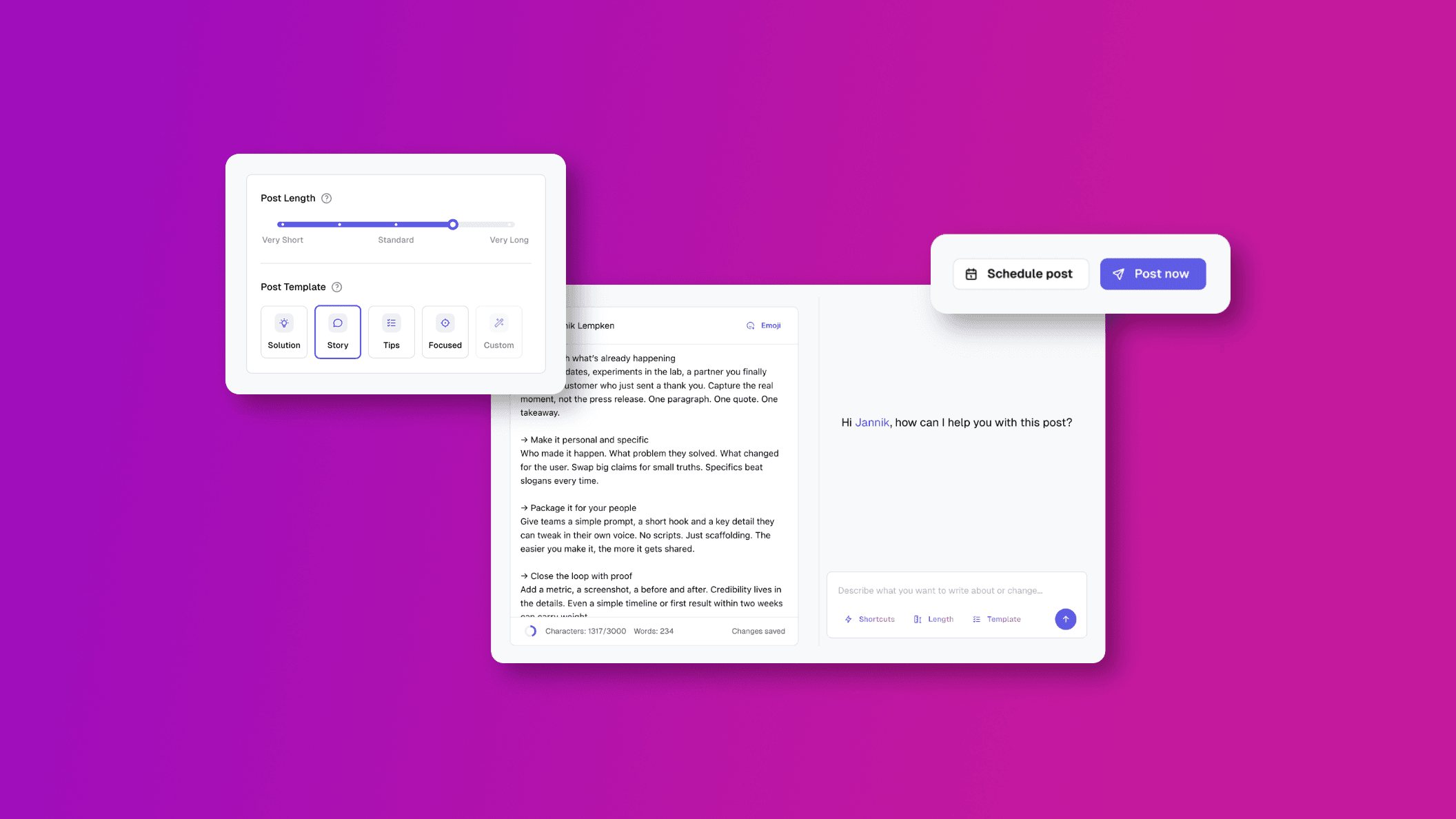🧭 NEW in Heyoo: Thought Leader Hub for Managed Posting