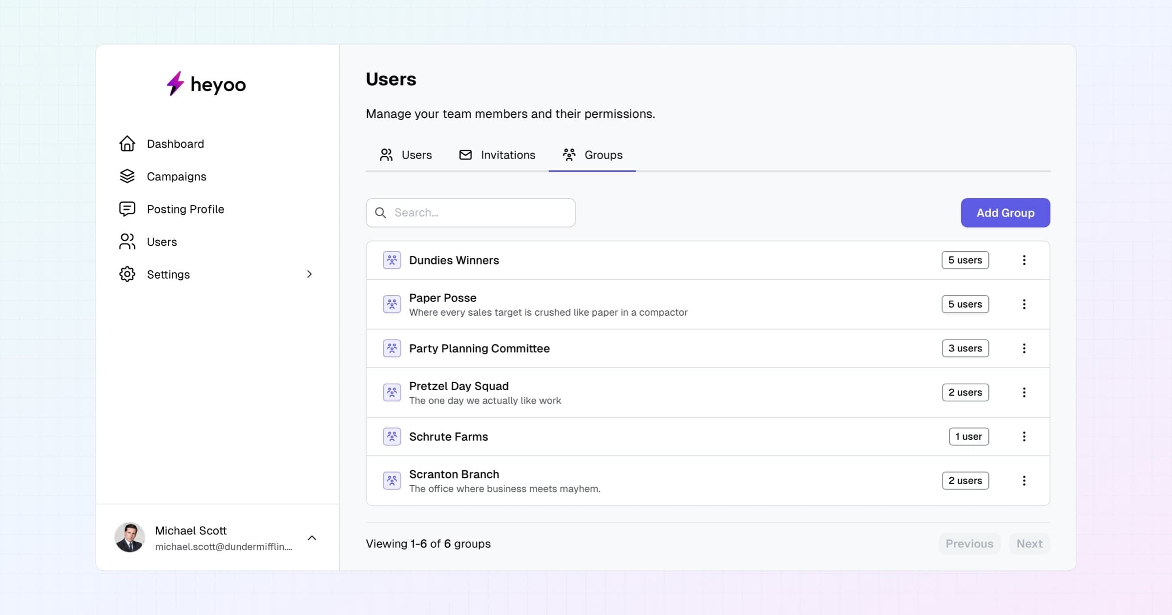 New Release: User Groups