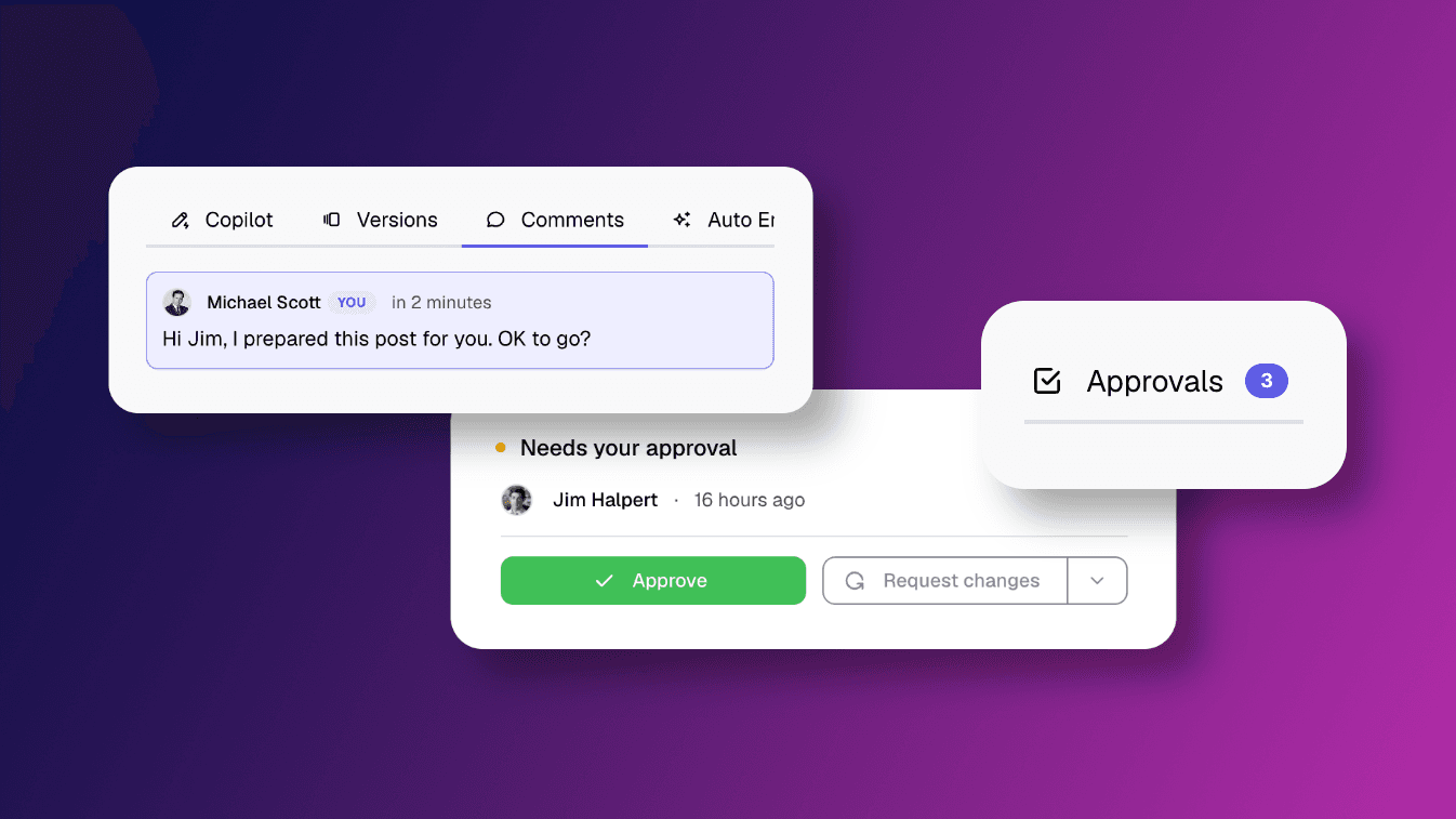 ✅ NEW in Heyoo: Approval Workflow